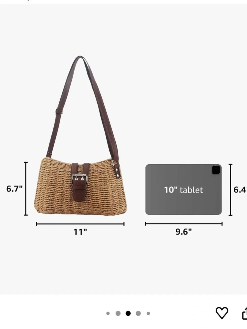 Classic Hobo Bags for Women Fashion Crossbody Bags for Women Straw Beach Bag
